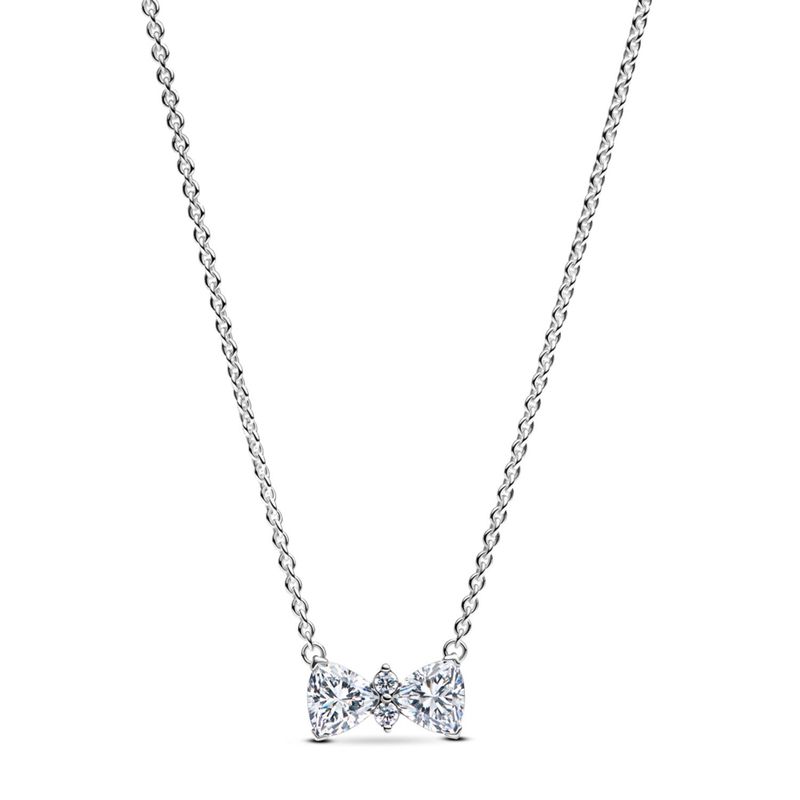 PANDORA - Collar Lazo Brillante Mujer Pandora