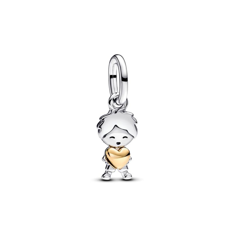 PANDORA - Charm Colgante Niño Feliz Mujer Pandora