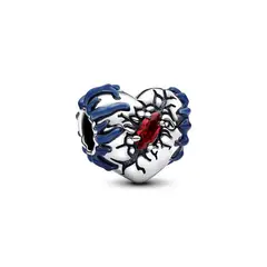 PANDORA - Charm Corazón Stranger Things De Plata Mujer