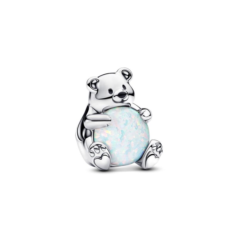 PANDORA - Charm Oso Polar De Plata Mujer Pandora