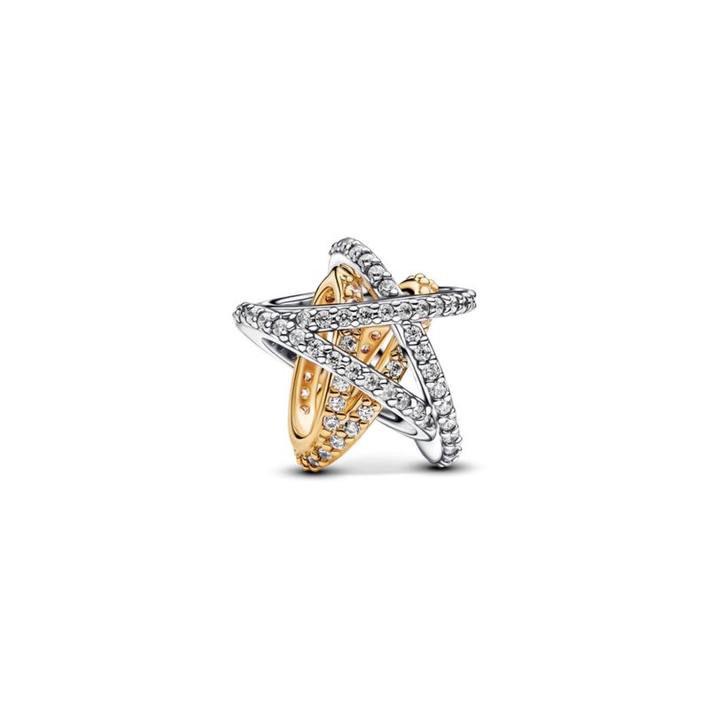 PANDORA - Charm Estrella Cruzada Mujer Pandora