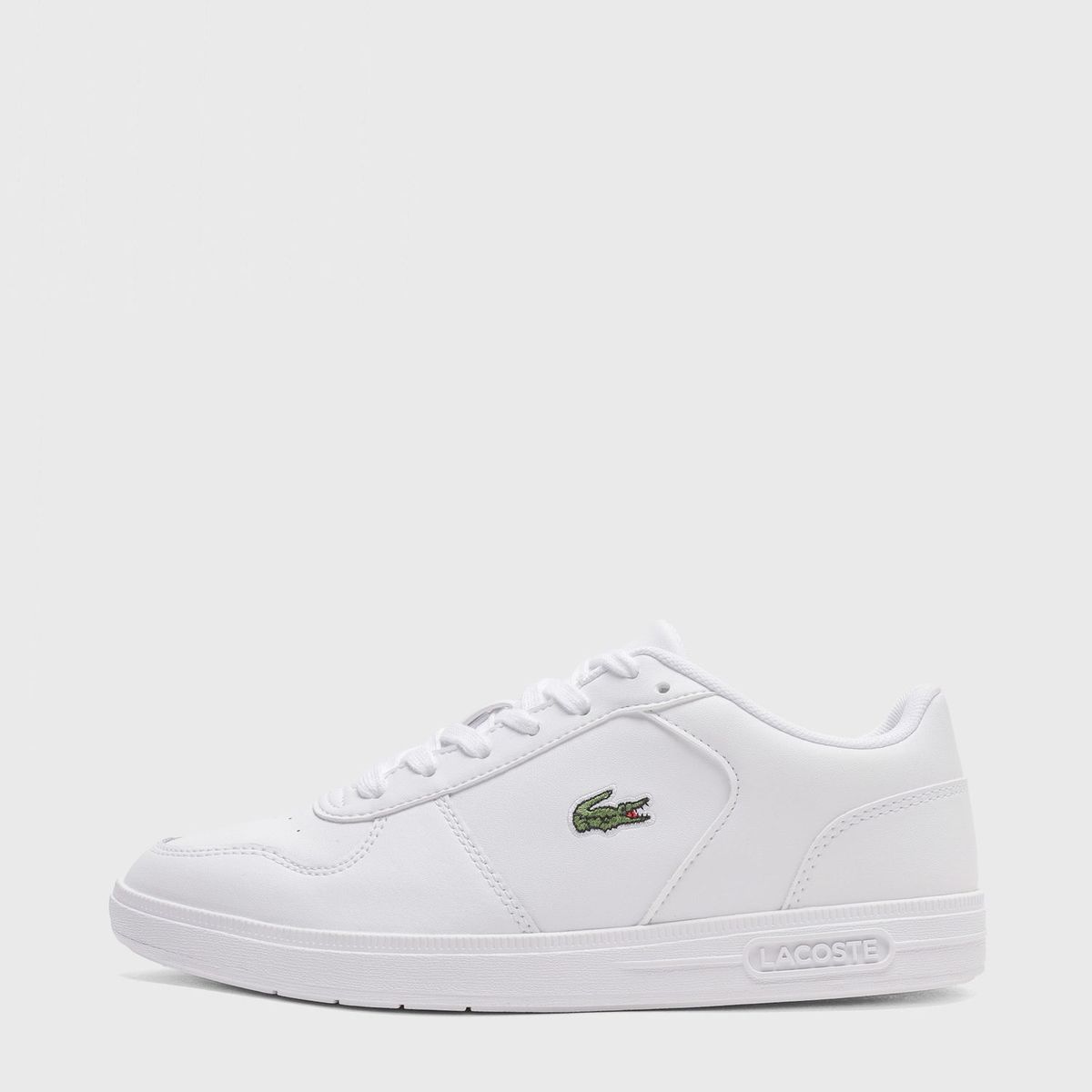 LACOSTE - Zapatilla Urbana Mujer Cuero Blanco Lacoste