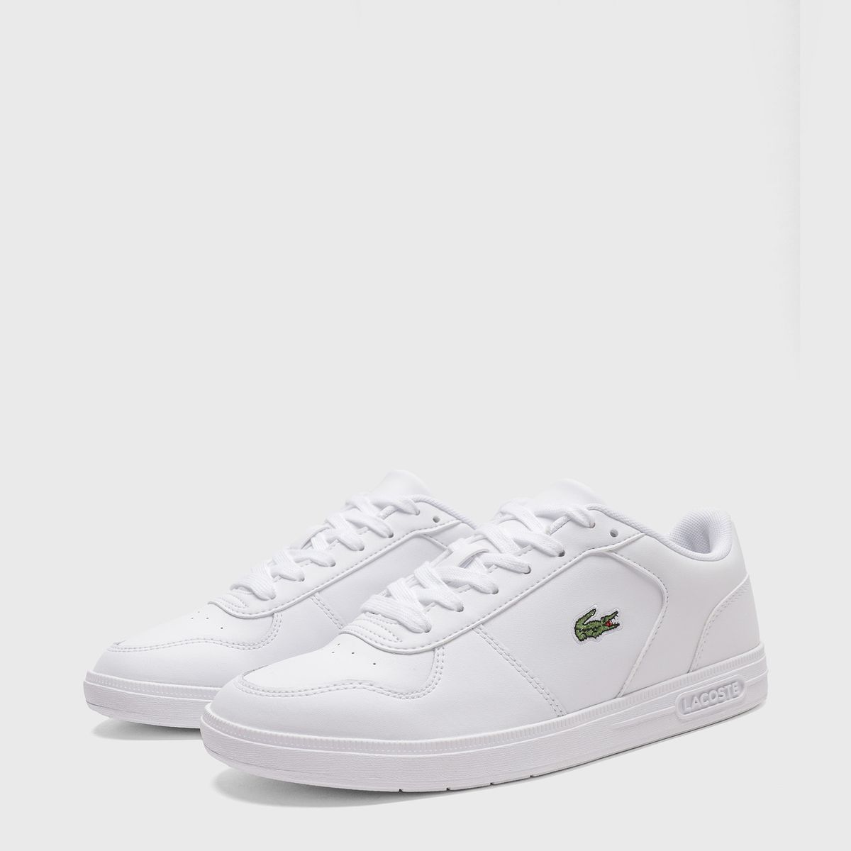 LACOSTE - Zapatilla Urbana Mujer Cuero Blanco Lacoste