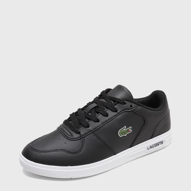 Zapatilla Urbana Mujer Cuero Negro