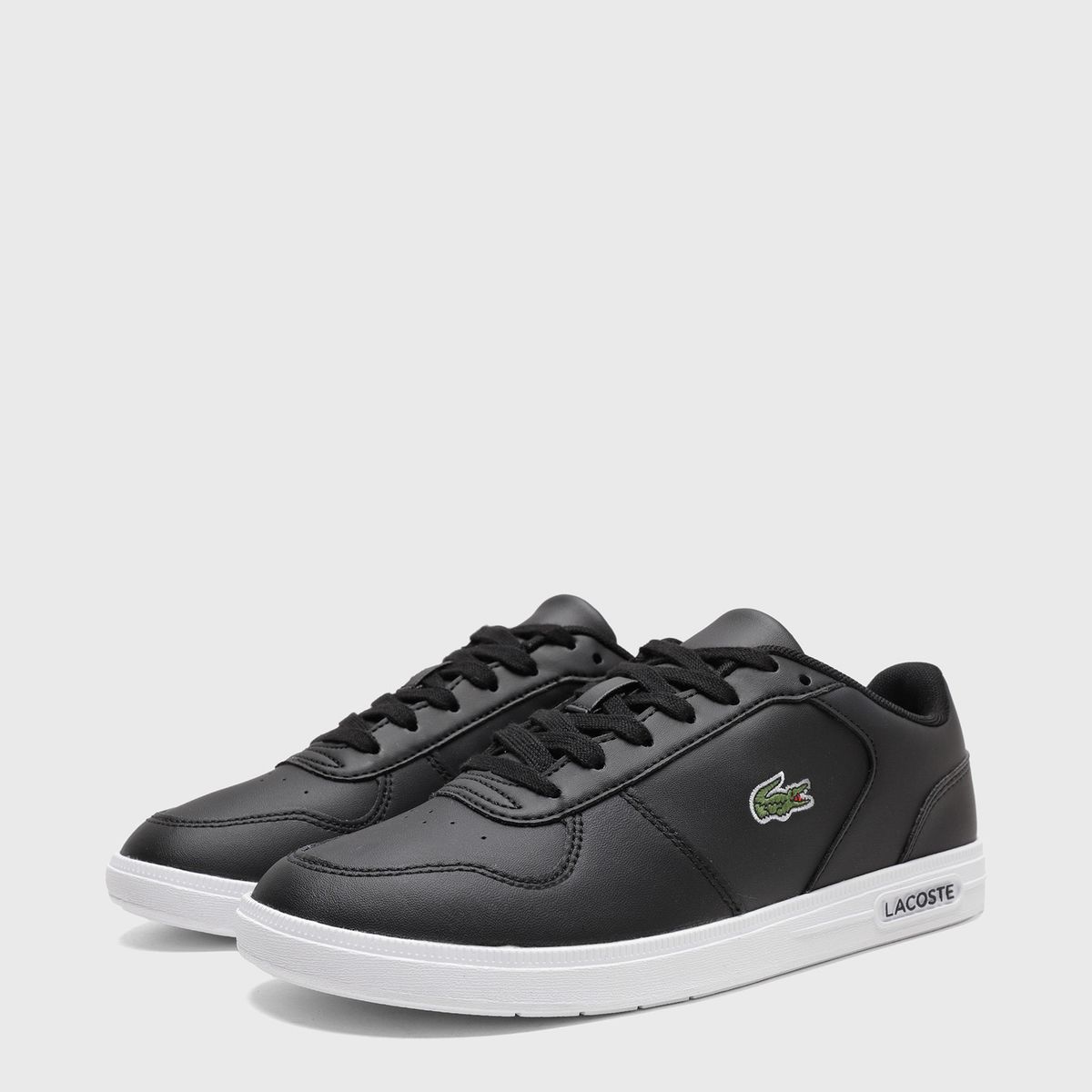 LACOSTE - Zapatilla Urbana Mujer Cuero Negro Lacoste