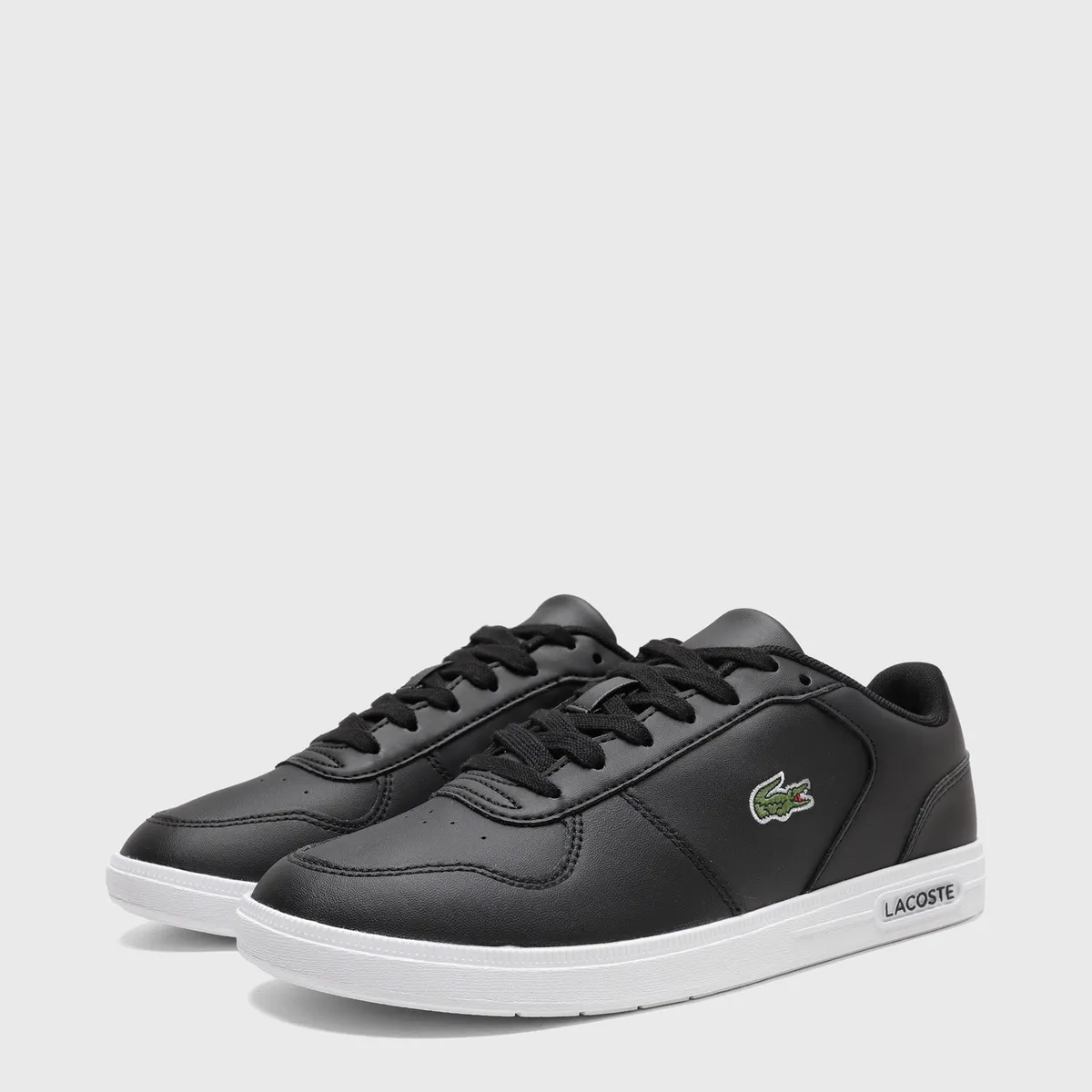 LACOSTE - Zapatilla Urbana Mujer Cuero Negro Lacoste