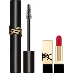 YSL - Set Máscara de Pestañas Lash Clash + Mini Labial Rouge Pur Couture RM Yves Saint Laurent