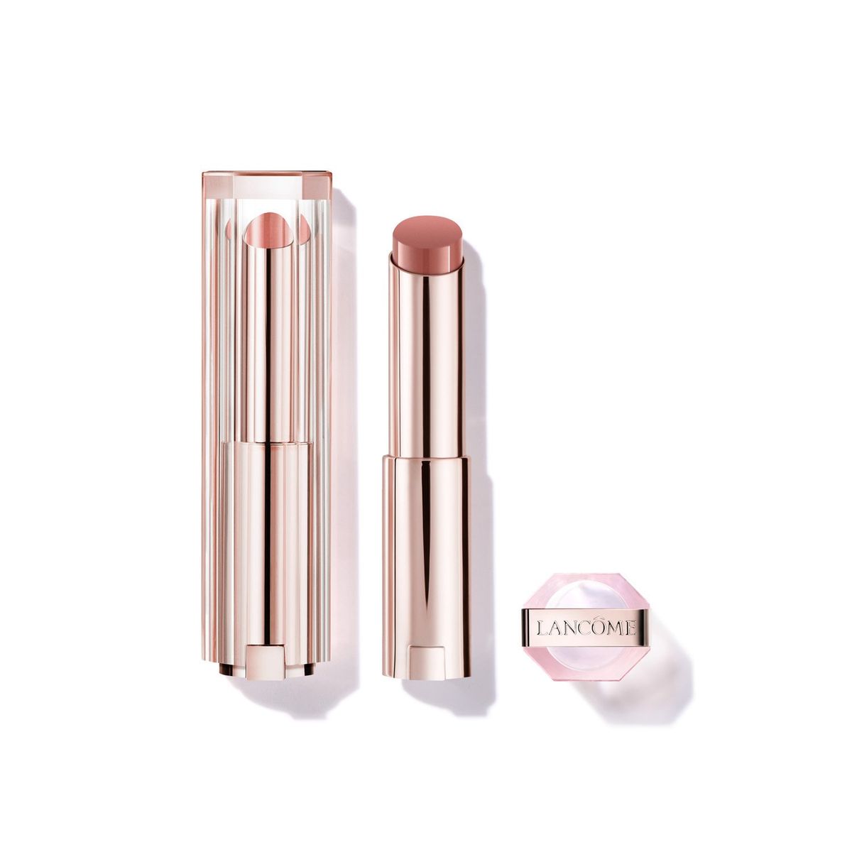 LANCOME - Labial Lip Idôle Butterglow Tono Shade-throwing beige 21 Lancome