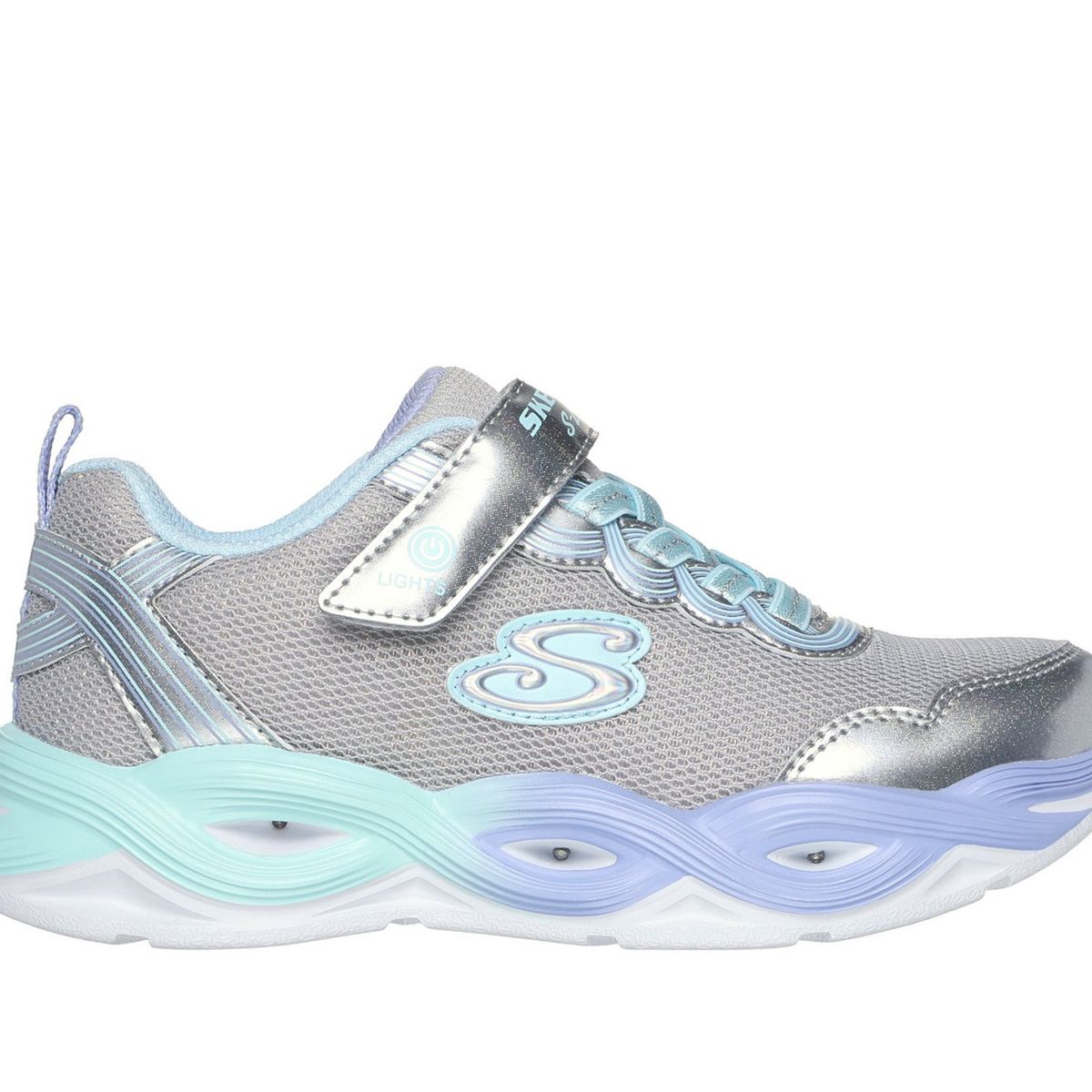 SKECHERS - Smlt Zapatilla Urbana Niña Gris Skechers