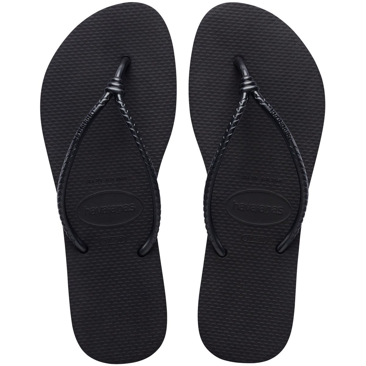 HAVAIANAS - Hawaiana Mujer Negro Havaianas