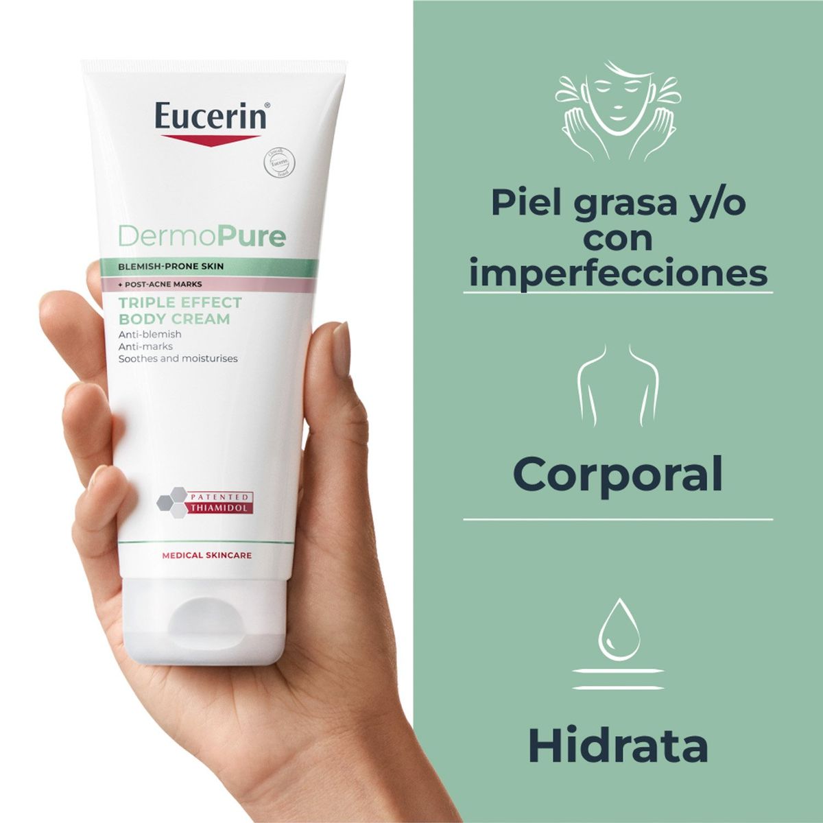 EUCERIN - Dermopure Triple Effect Crema 200 Ml Eucerin