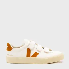 VEJA - Recife Extra Zapatilla Urbana Mujer Cuero Blanco