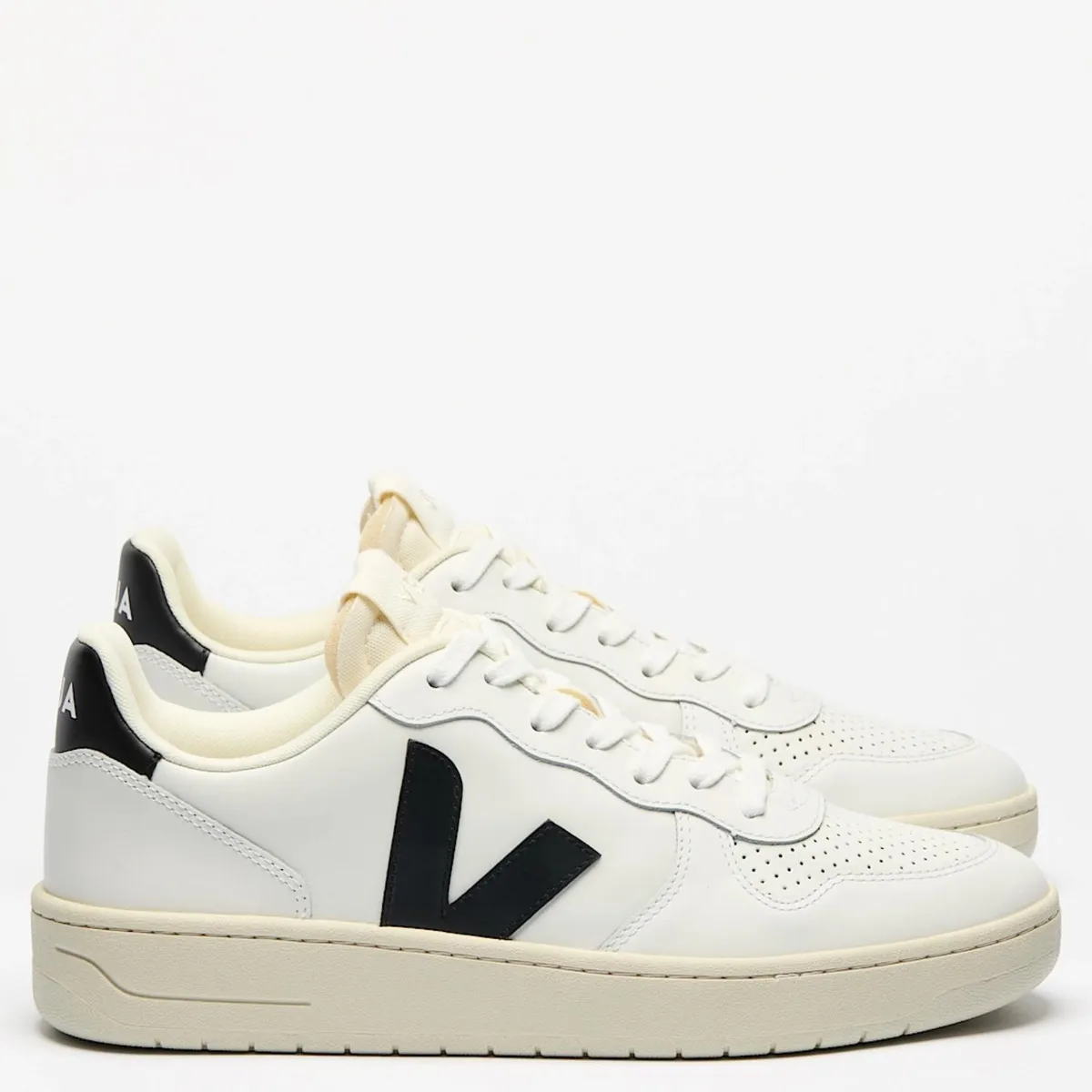 VEJA - V 10 Extra Zapatilla Urbana Cuero Blanco Mujer Veja