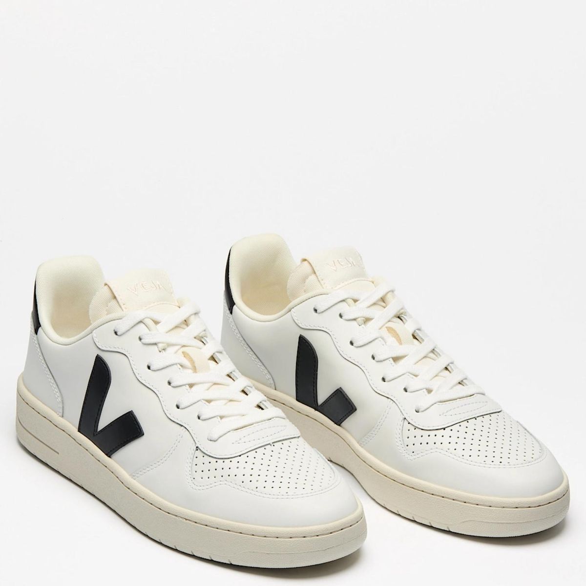 VEJA - V 10 Extra Zapatilla Urbana Cuero Blanco Mujer Veja
