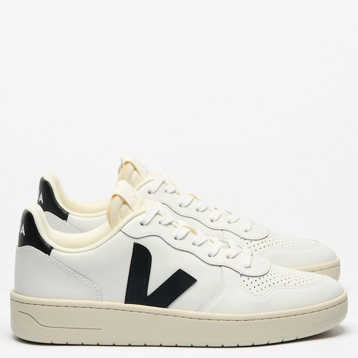 VEJA - V 10 Extra Zapatilla Urbana Cuero Blanco Mujer Veja