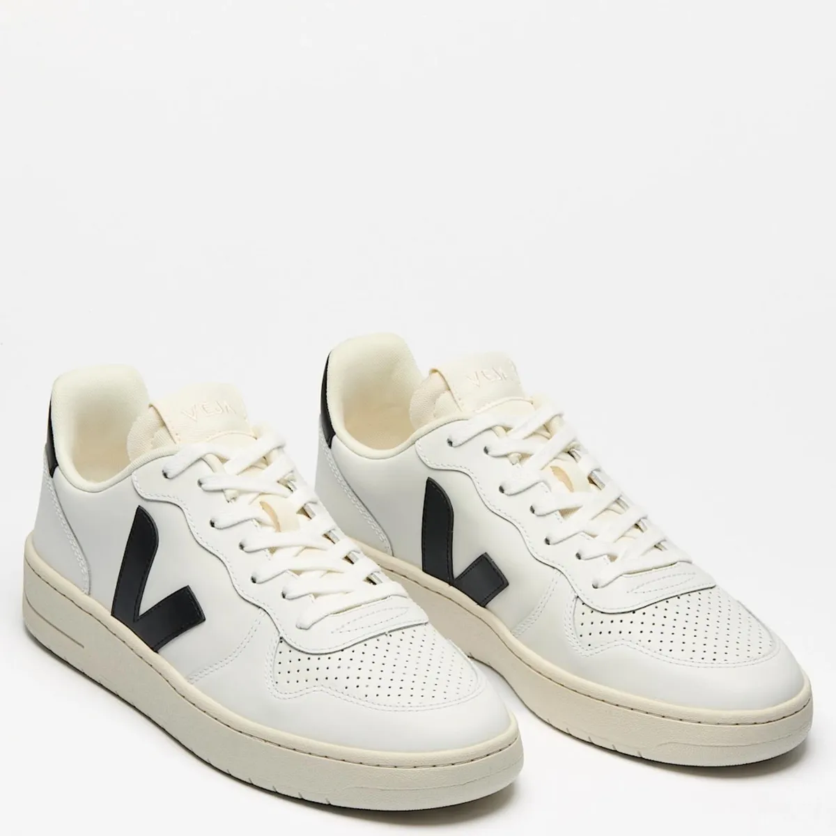 VEJA - V 10 Extra Zapatilla Urbana Cuero Blanco Mujer Veja