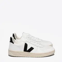VEJA - V-10 Extra Zapatilla Urbana Mujer Cuero Blanco