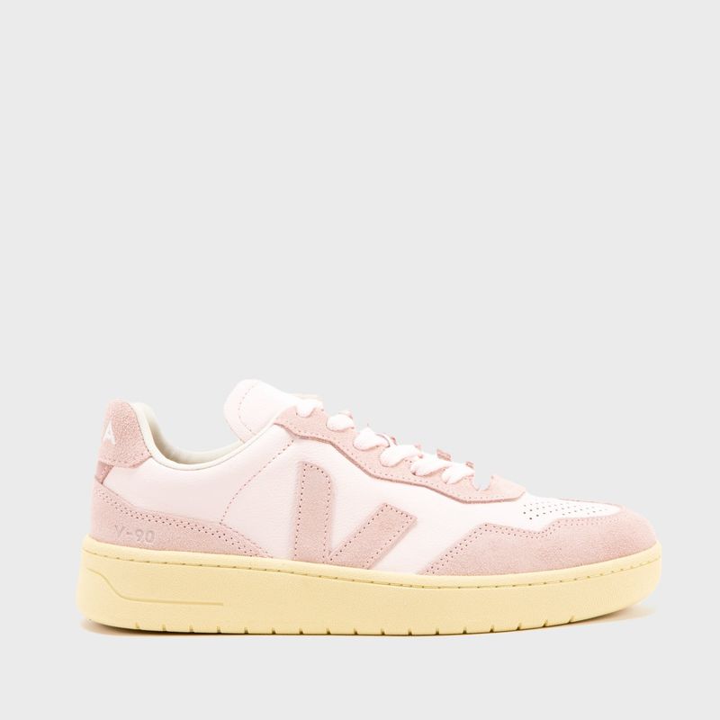VEJA - V-90 Lassi Petale Zapatilla Urbana Mujer Cuero Veja