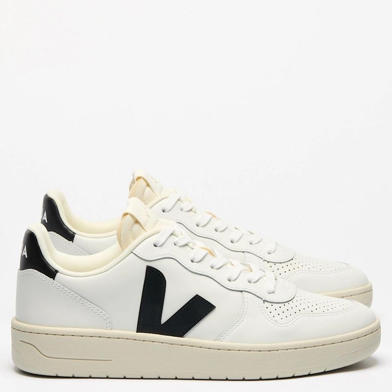 V-10 Extra Zapatilla Urbana Hombre Cuero Blanco