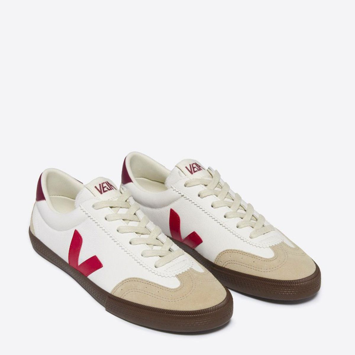 VEJA - Volley Pekin Bark Zapatilla Urbana Hombre Cuero Blando Veja