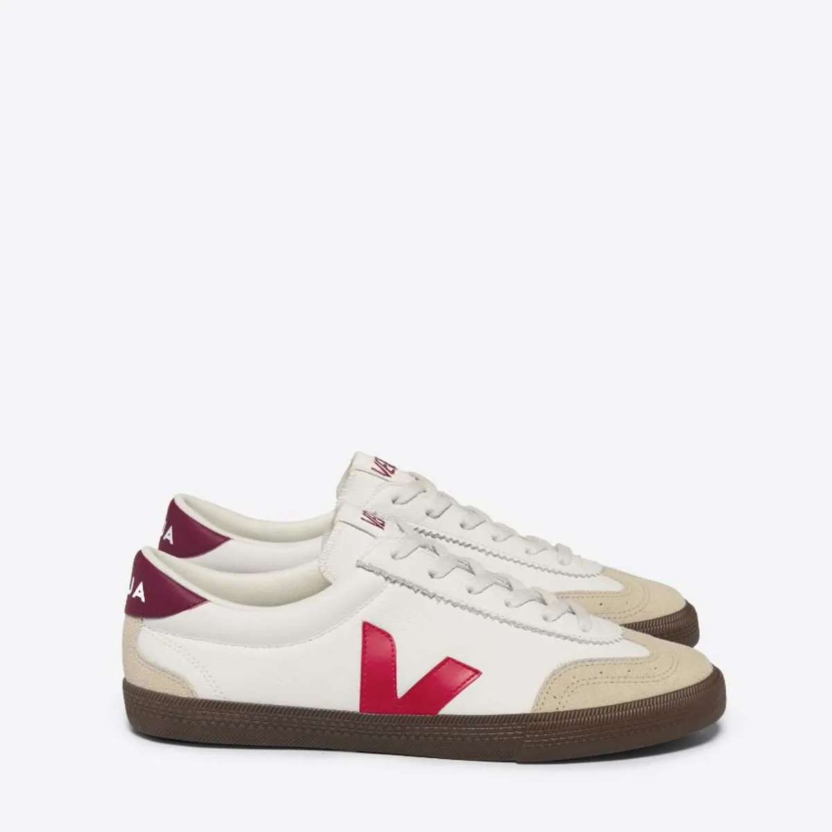 VEJA - Volley Pekin Bark Zapatilla Urbana Hombre Cuero Blando Veja