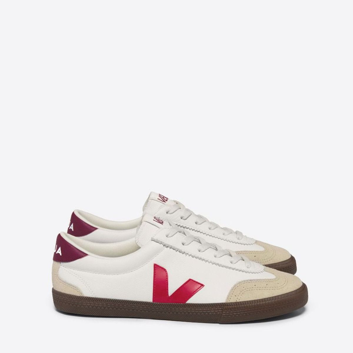 VEJA - Volley Pekin Bark Zapatilla Urbana Hombre Cuero Blando Veja