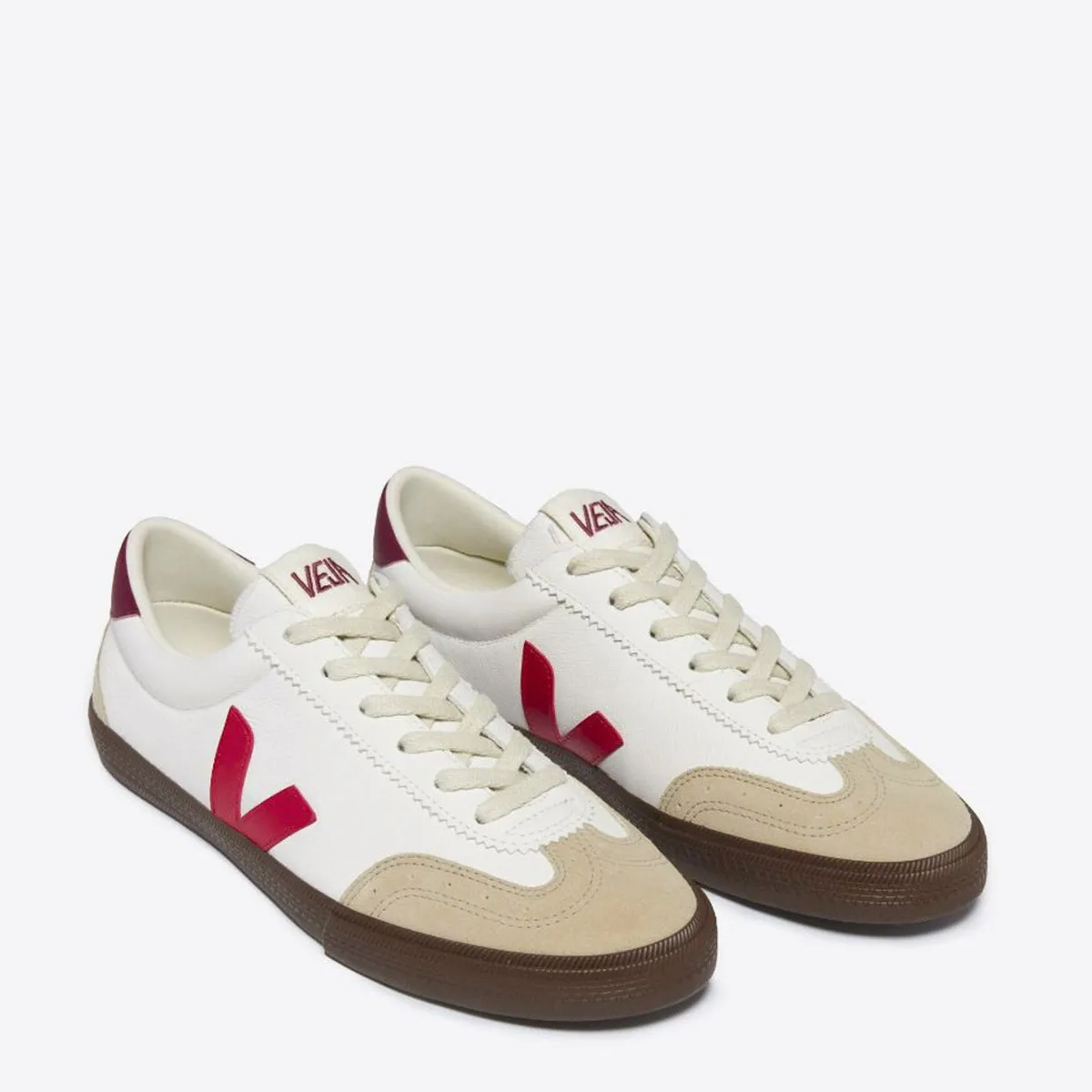 VEJA - Volley Pekin Bark Zapatilla Urbana Hombre Cuero Blando Veja