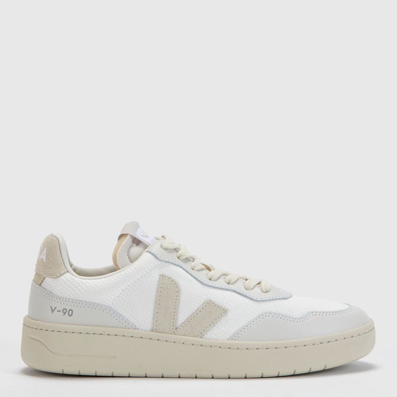 VEJA - V-90 Pierre Zapatilla Urbana Hombre Blanco Veja