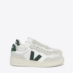 VEJA - V-90 Extra Zapatilla Urbana Hombre Cuero Blanco