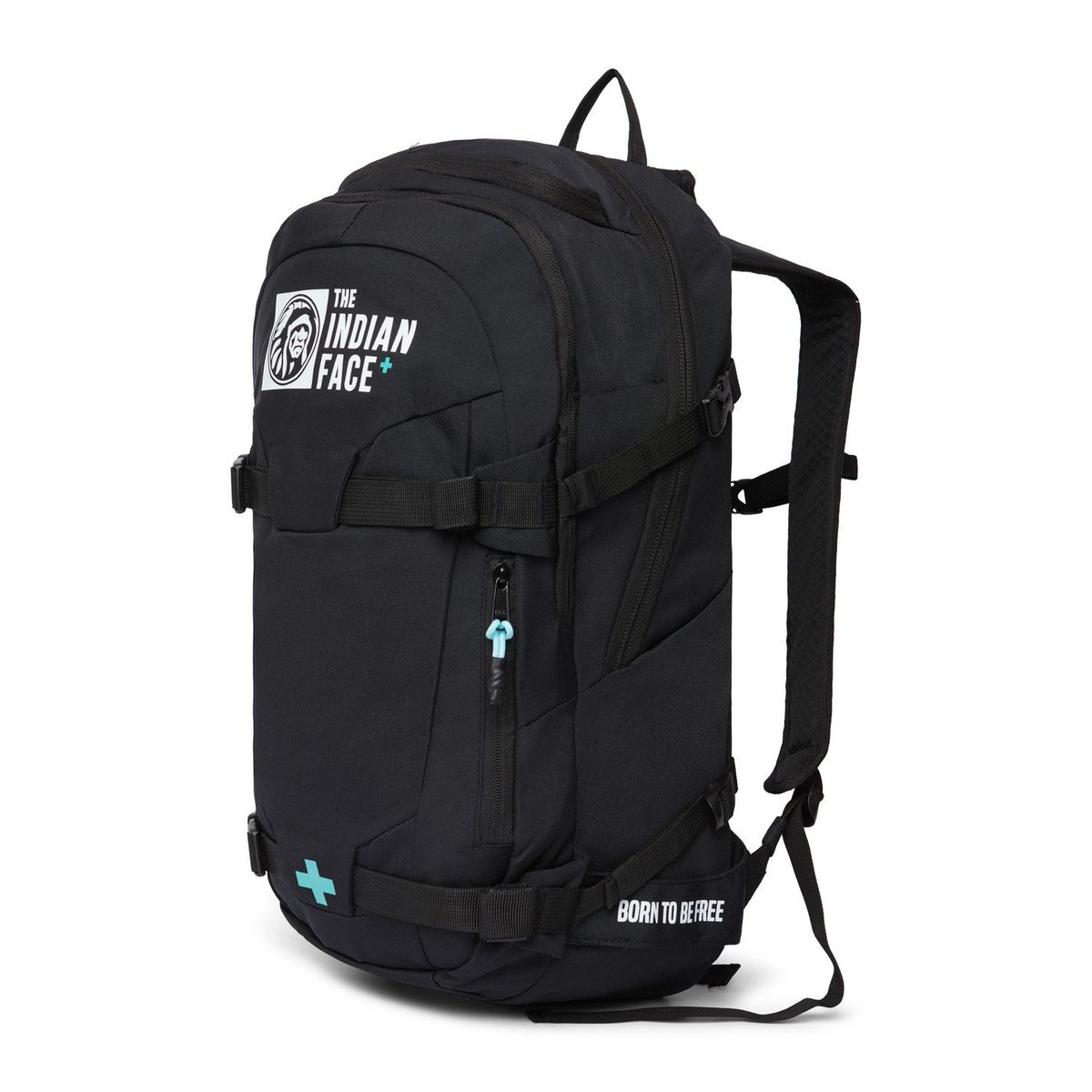 THE INDIAN FACE - Mochila Atlas Black Unisex The Indian Face