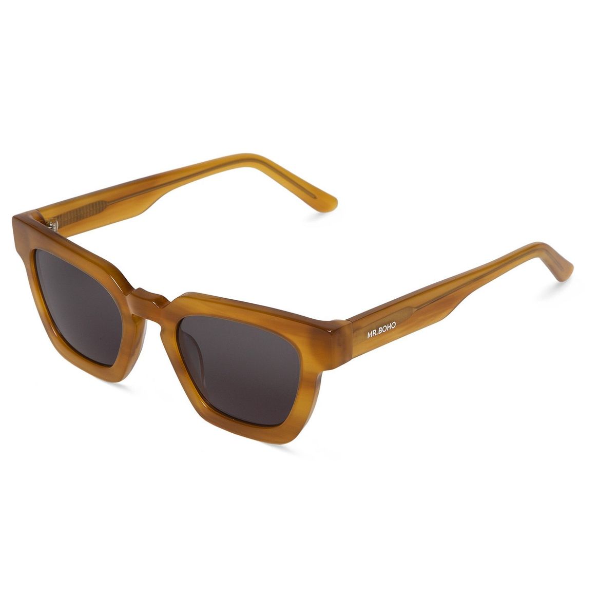 MR BOHO - Lentes De Sol Logan Café Claro Unisex Mr Boho