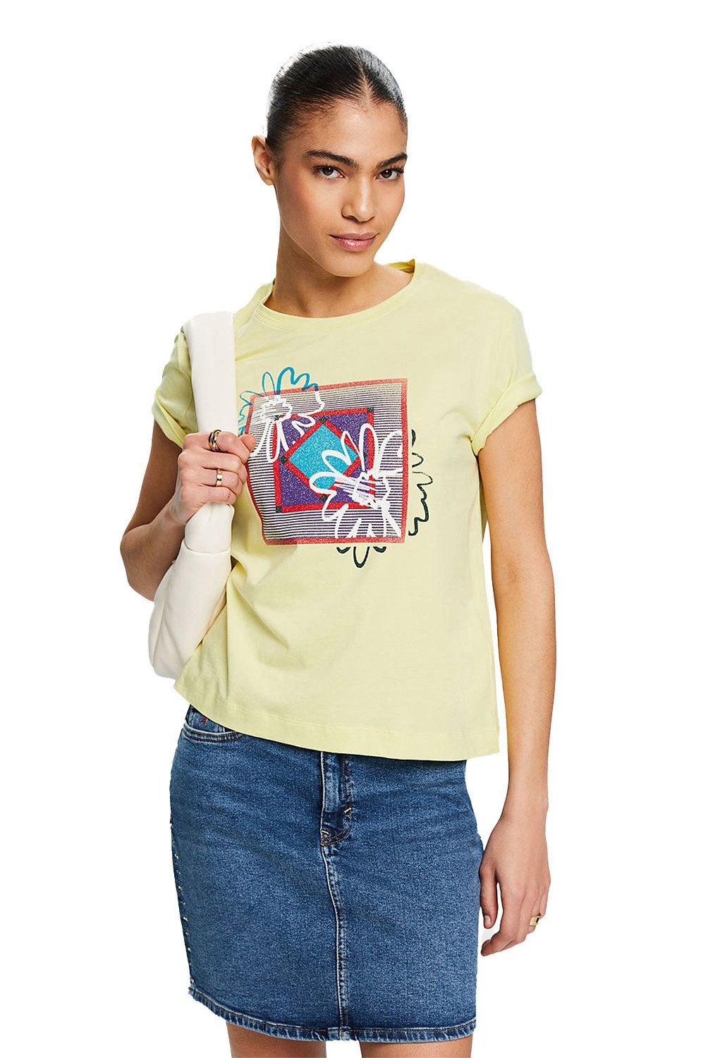 ESPRIT - Polera Manga Corta Mujer Esprit