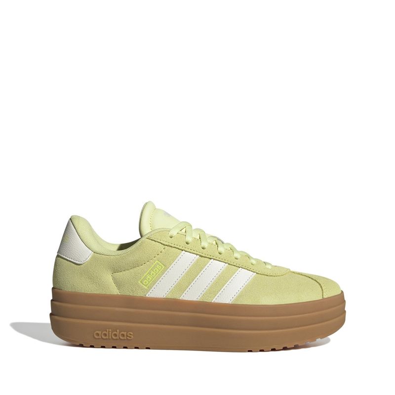 ADIDAS - Vl Court Bold Zapatilla Urbana Mujer Cuero Amarillo Adidas
