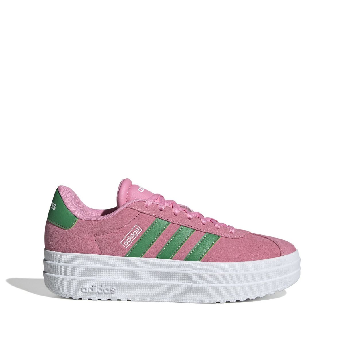 ADIDAS - Vl Court Bold Zapatilla Urbana Mujer Cuero Rosado Adidas