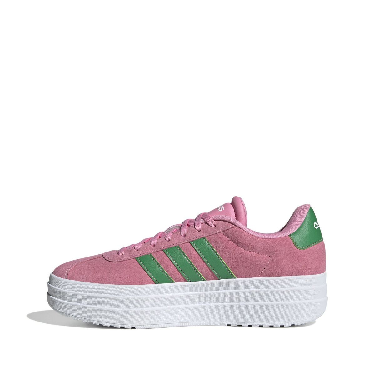 ADIDAS - Vl Court Bold Zapatilla Urbana Mujer Cuero Rosado Adidas