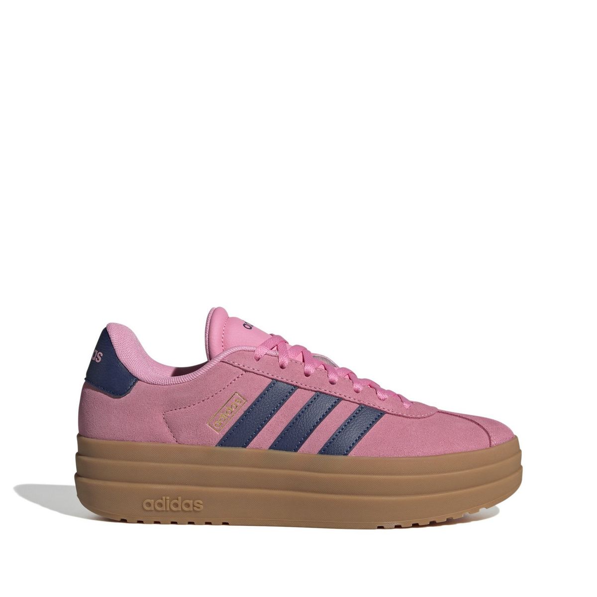 ADIDAS - Vl Court Bold Zapatilla Urbana Mujer Cuero Rosado Adidas