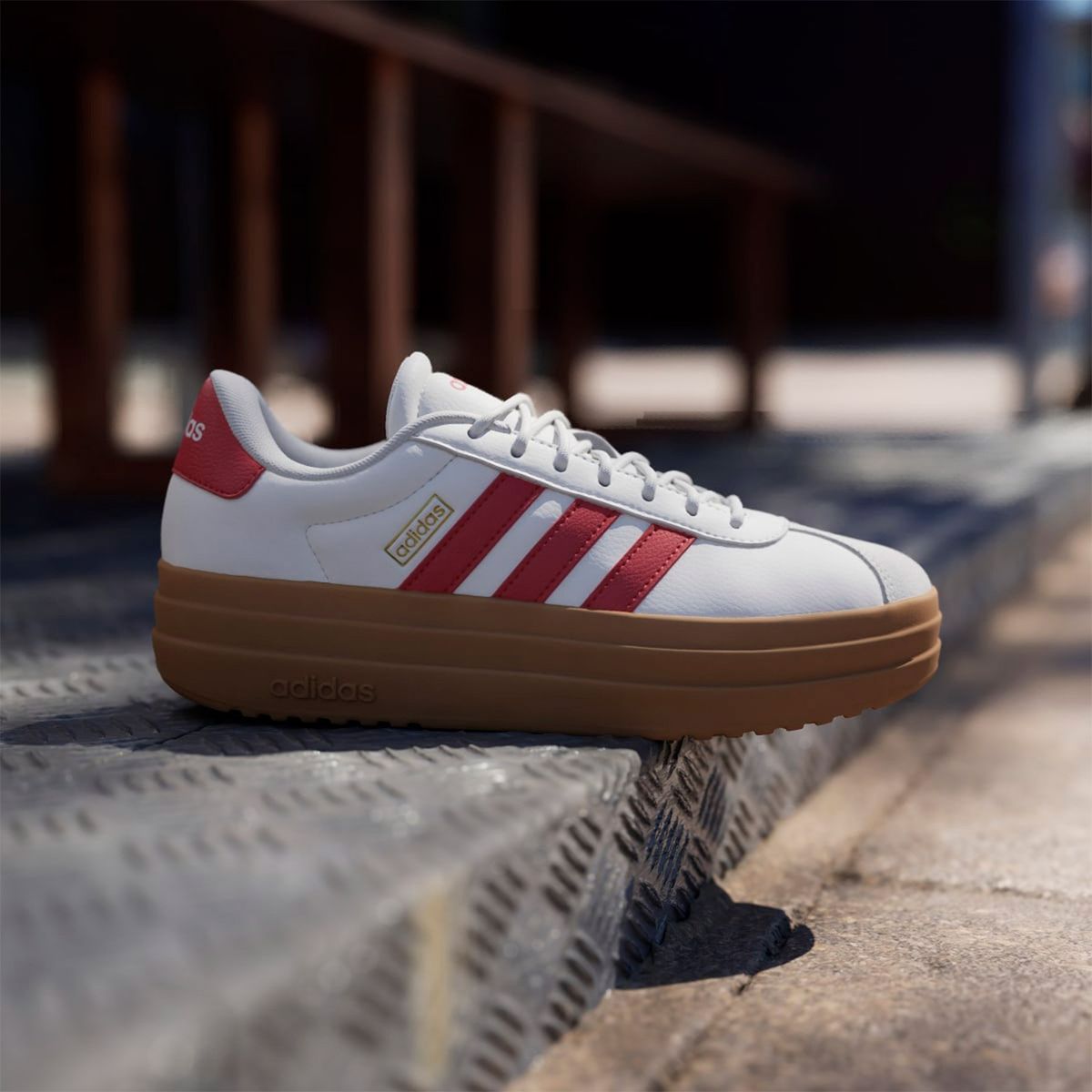 ADIDAS - Vl Court Bold Zapatilla Urbana Mujer Blanco Adidas