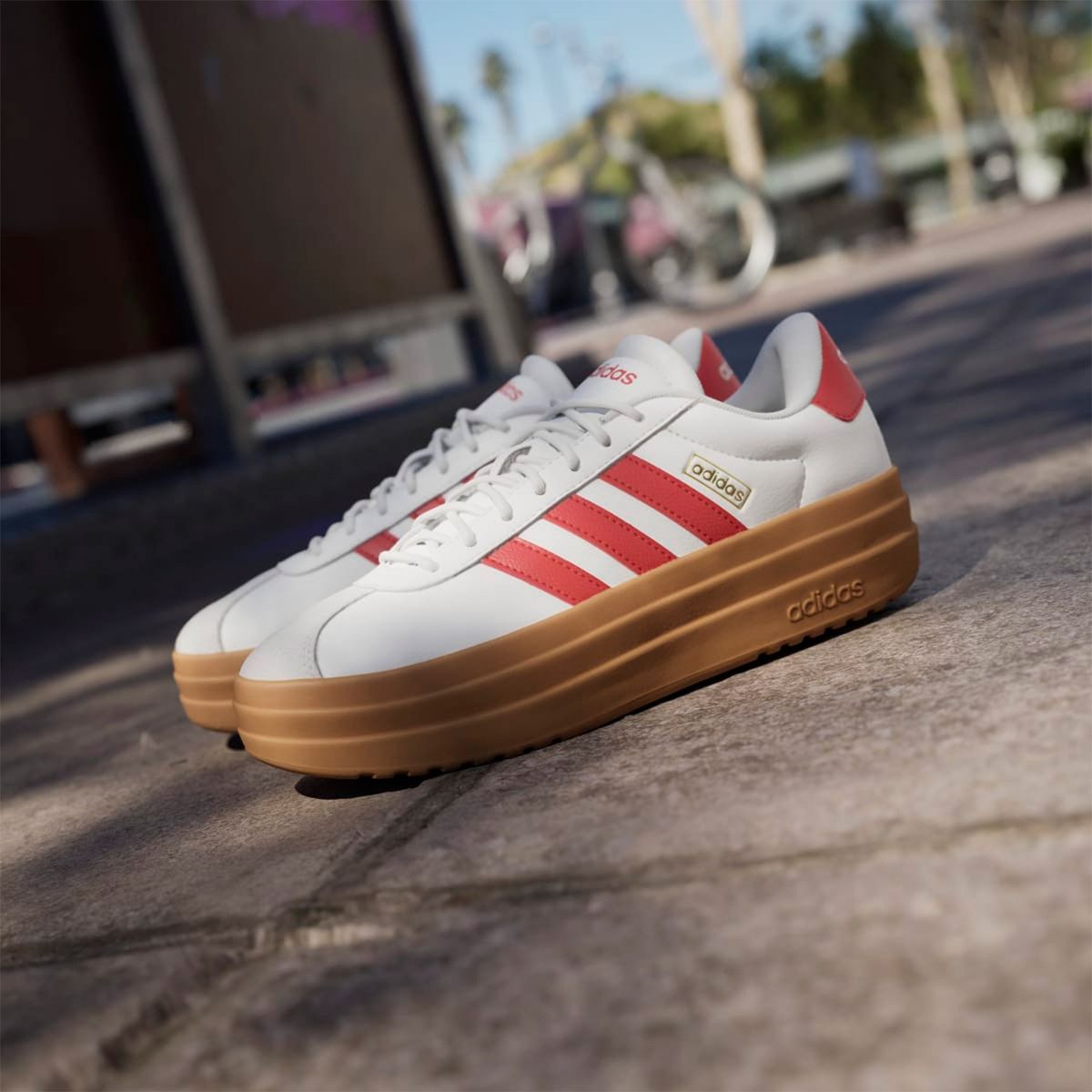 ADIDAS - Vl Court Bold Zapatilla Urbana Mujer Blanco Adidas