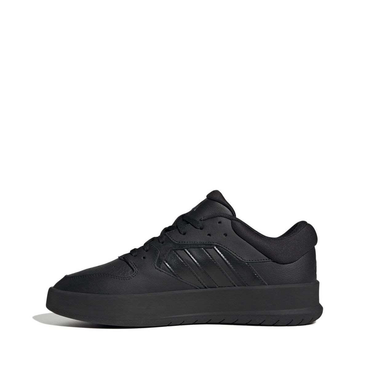 ADIDAS - Court 24 Zapatilla Urbana Hombre Cuero Negro Adidas