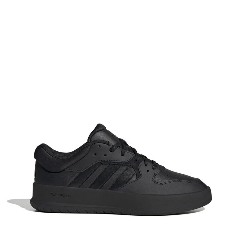 ADIDAS - Court 24 Zapatilla Urbana Hombre Cuero Negro Adidas