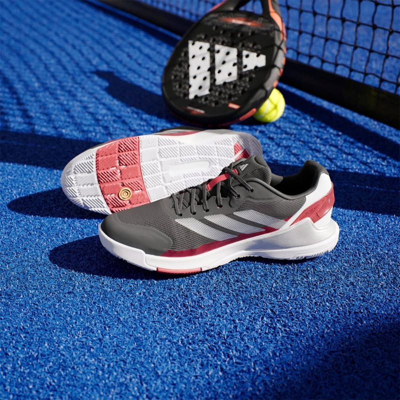 ADIDAS - Crazyquick Ls Zapatilla de Padel Hombre Negro Adidas