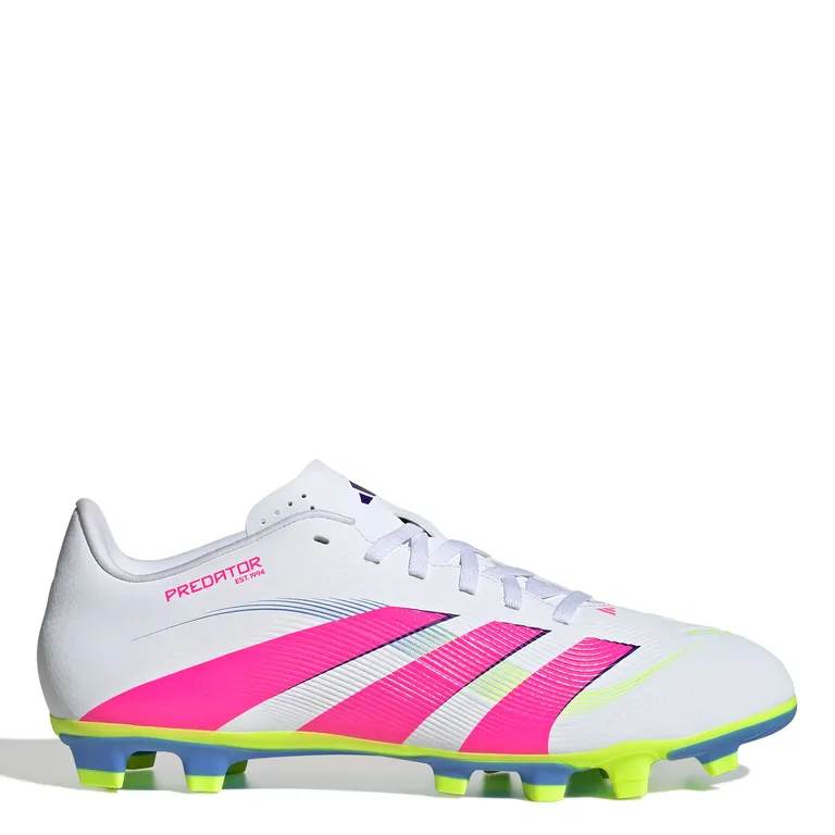 Predator Club Fg/Mg Zapatilla de Fútbol Hombre Blanco
