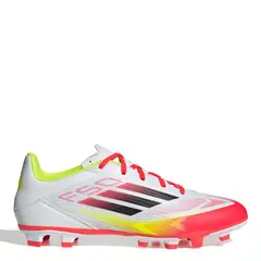 ADIDAS - F50 Club Fg/Mg Zapatilla de Fútbol Hombre Blanco