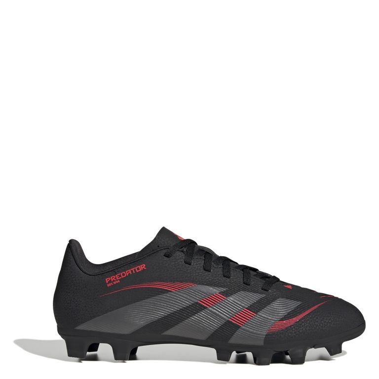 Predator Club Fg/Mg Zapatilla de Fútbol Hombre Negro