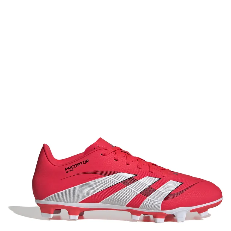 Predator Club Fg/Mg Zapatilla de Fútbol Hombre Rojo