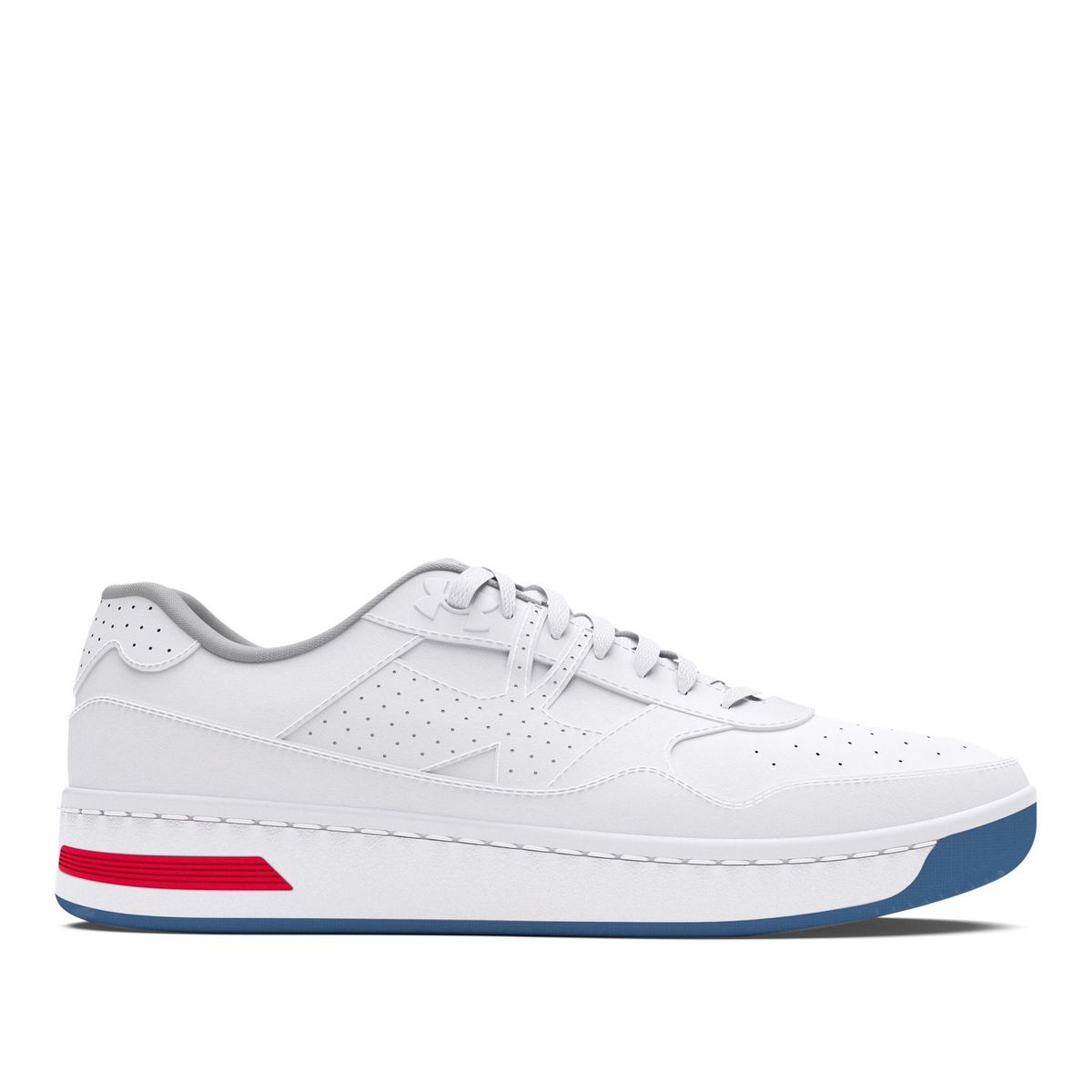 UNDER ARMOUR - Court 96 Zapatilla Urbana Hombre Cuero Blanco Under Armour