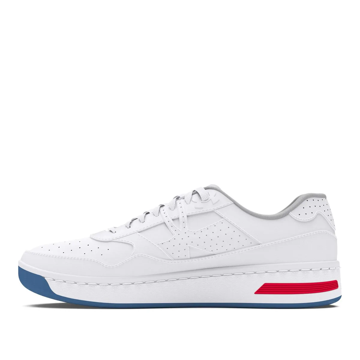UNDER ARMOUR - Court 96 Zapatilla Urbana Hombre Cuero Blanco Under Armour