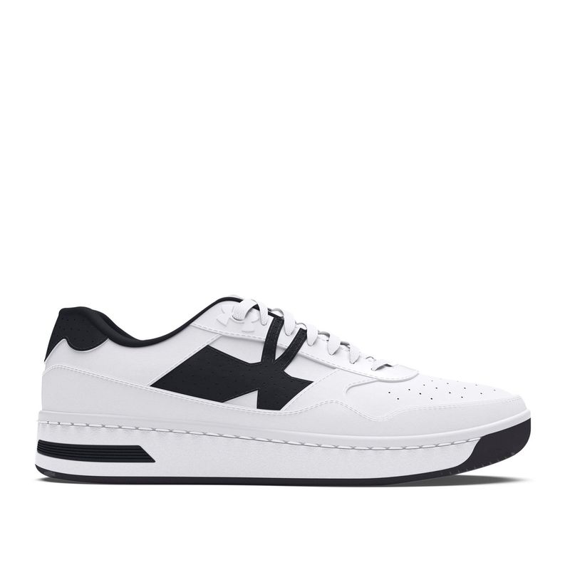 UNDER ARMOUR - Court 96 Zapatilla Urbana Hombre Cuero Blanco Under Armour