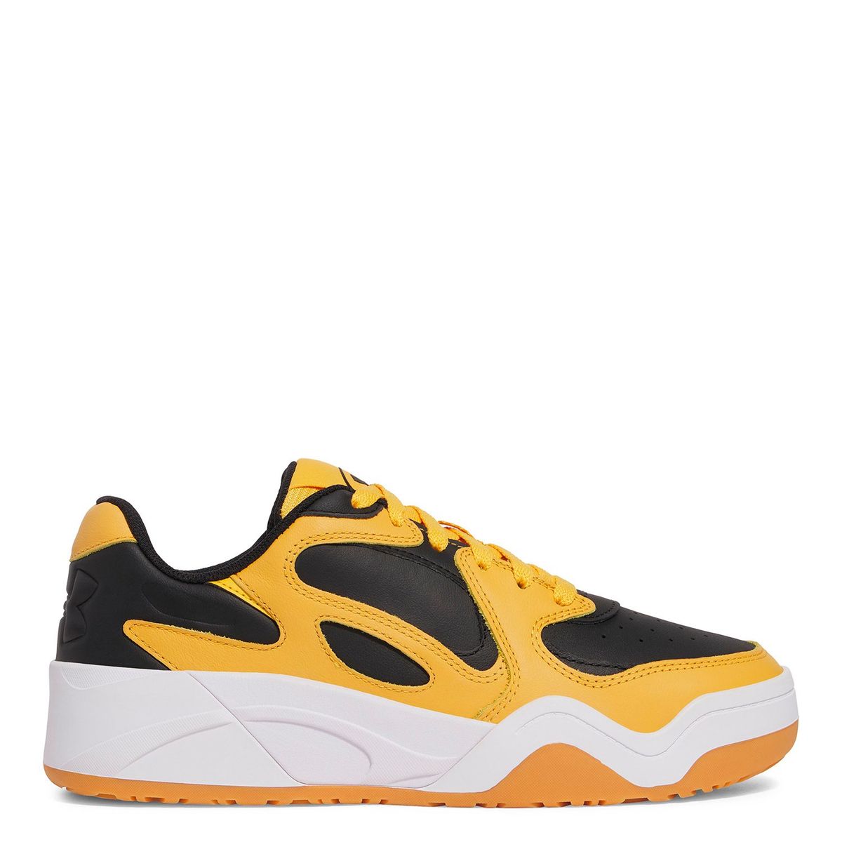 UNDER ARMOUR - U Court Anatomix Zapatilla Urbana Hombre Cuero Amarillo Under Armour
