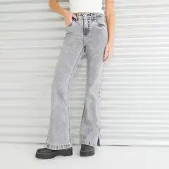 AMERICANINO - Jeans Flare Tiro Alto Mujer